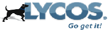 De website van de zoekmachine LYCOS